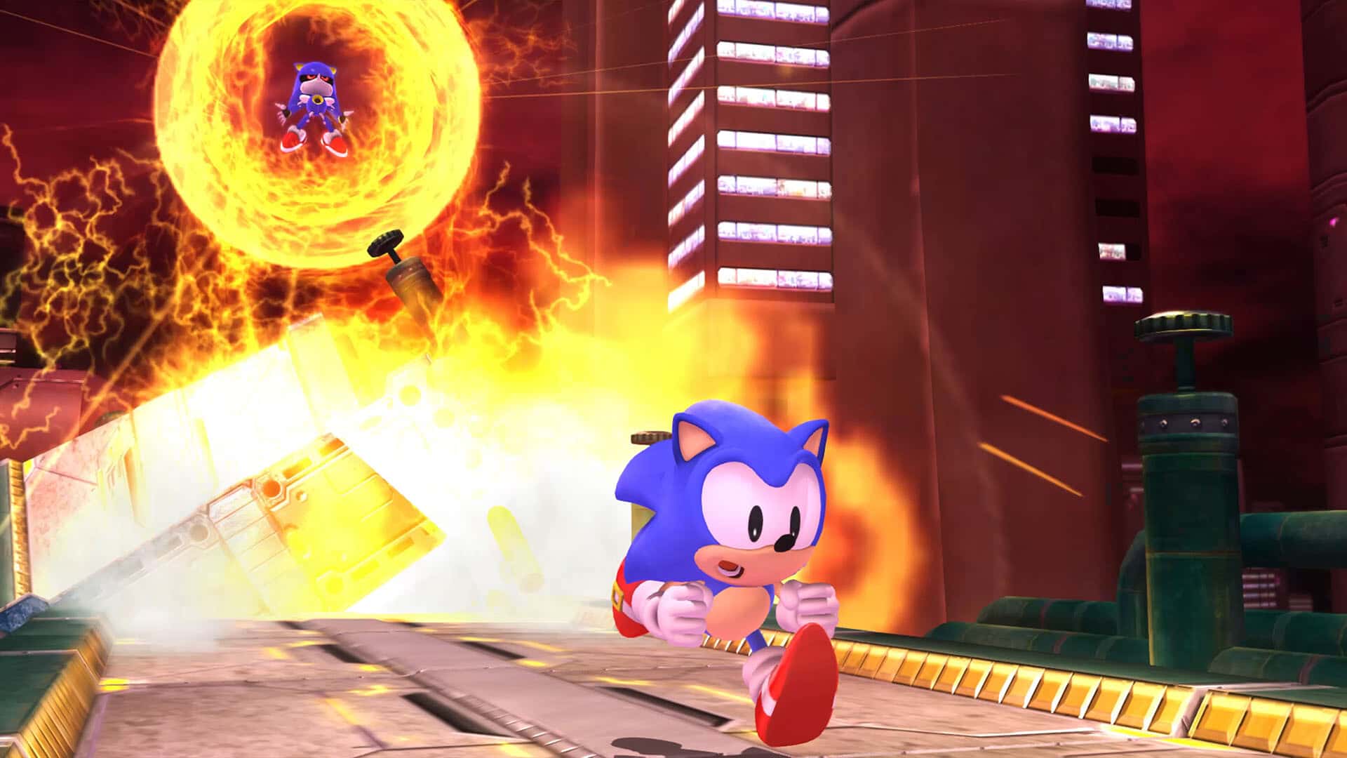 索尼克×夏特 世代重启 SONIC X SHADOW GENERATIONS 中文版插画